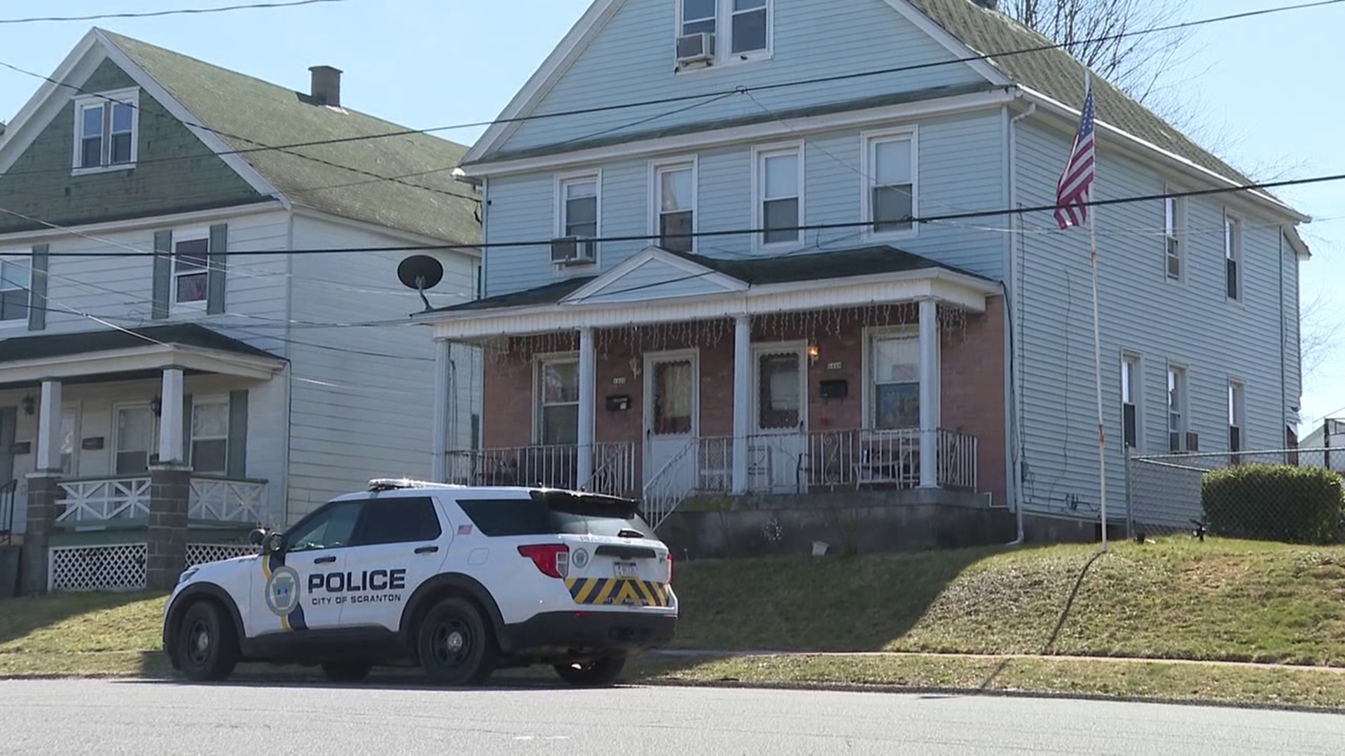 Police responded to the home along St. Ann Street in the city's west side on Sunday.