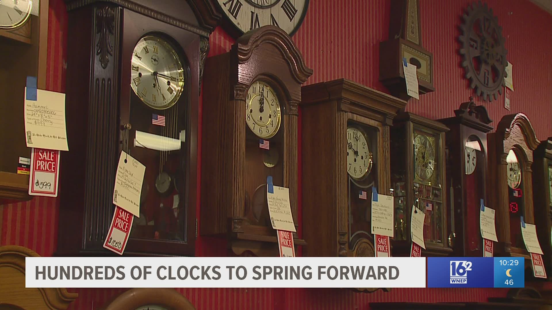 Daylight saving Tedious work for clock stores