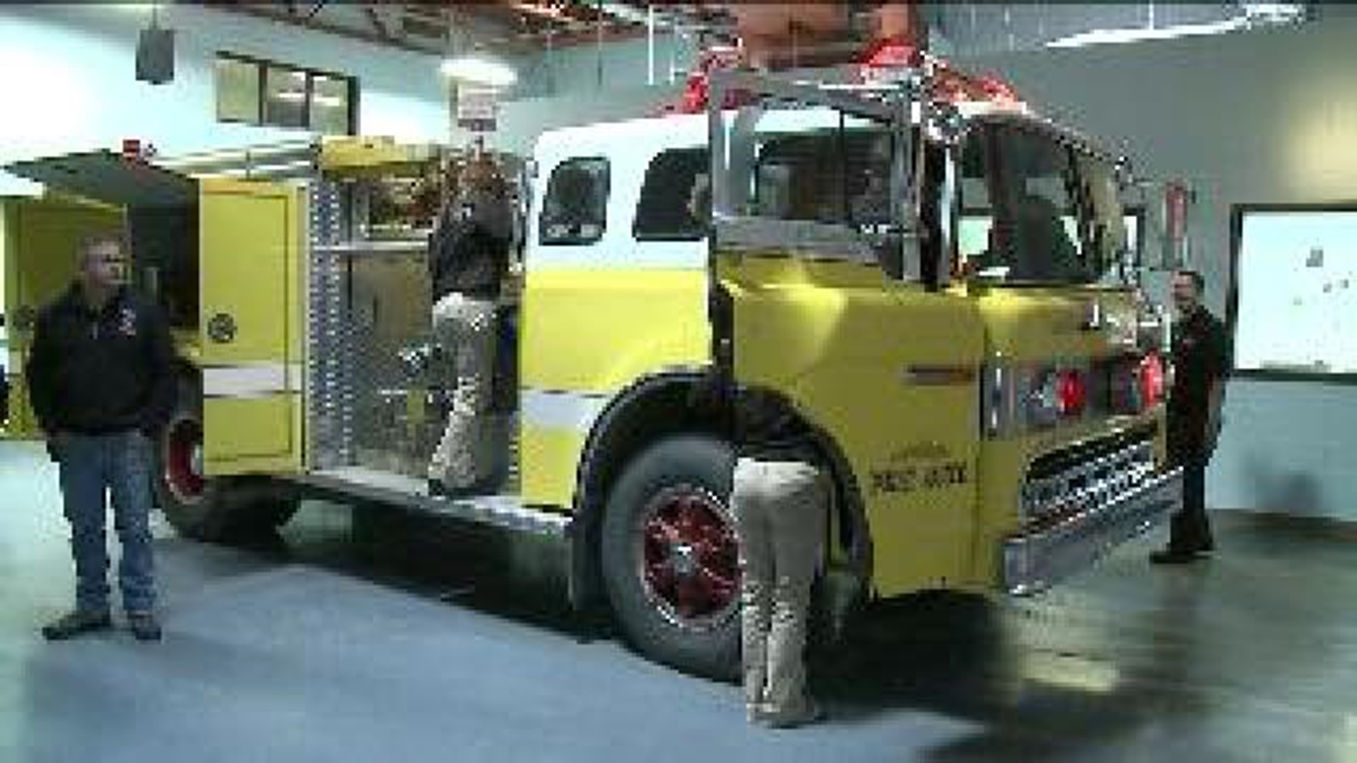Fire Truck Donated to Teach Future First Responders