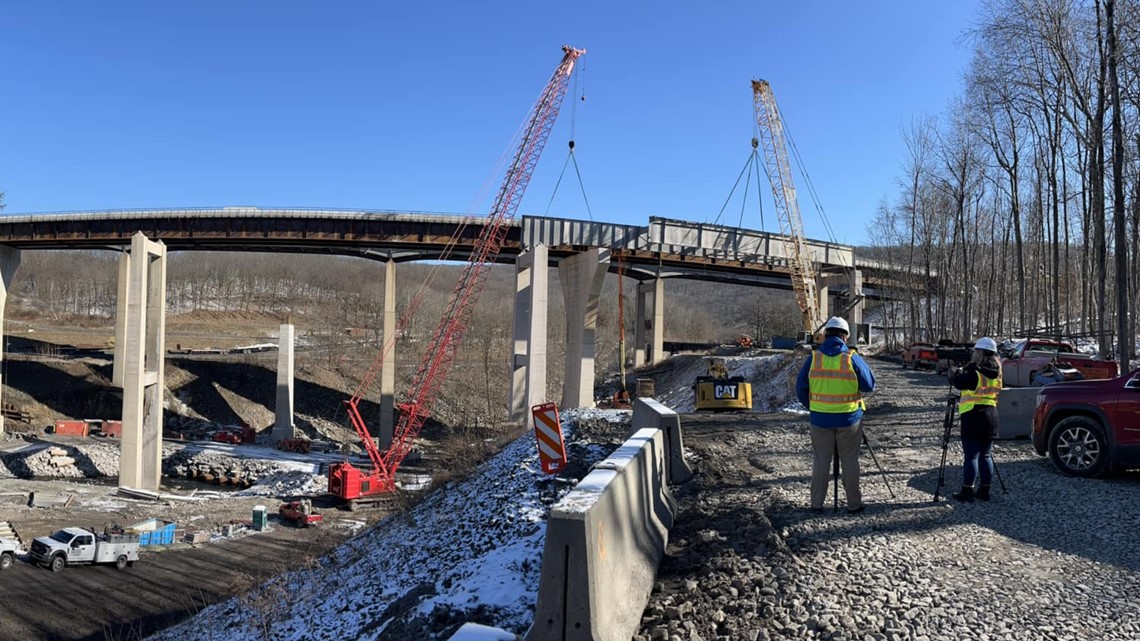 PennDOT work on interstate bridges in Lackawanna County