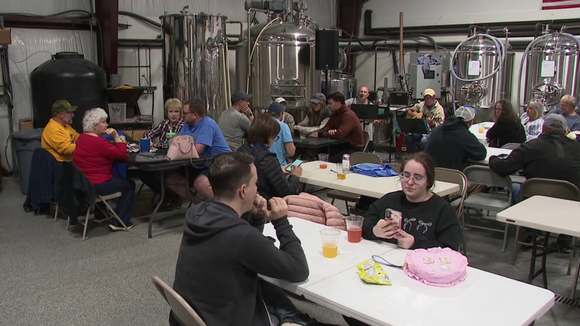 Last Minute Brewing hosted a 'Go Gray in May' event Saturday in memory of Lexi Caviston and Sonny Crotti.