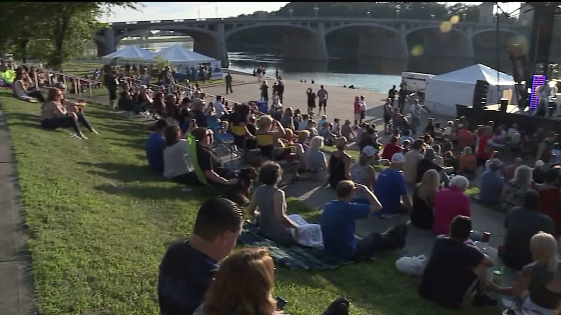 First Ever Rockin` the River Draws in Thousands to Underused Spot in Wilkes-Barre