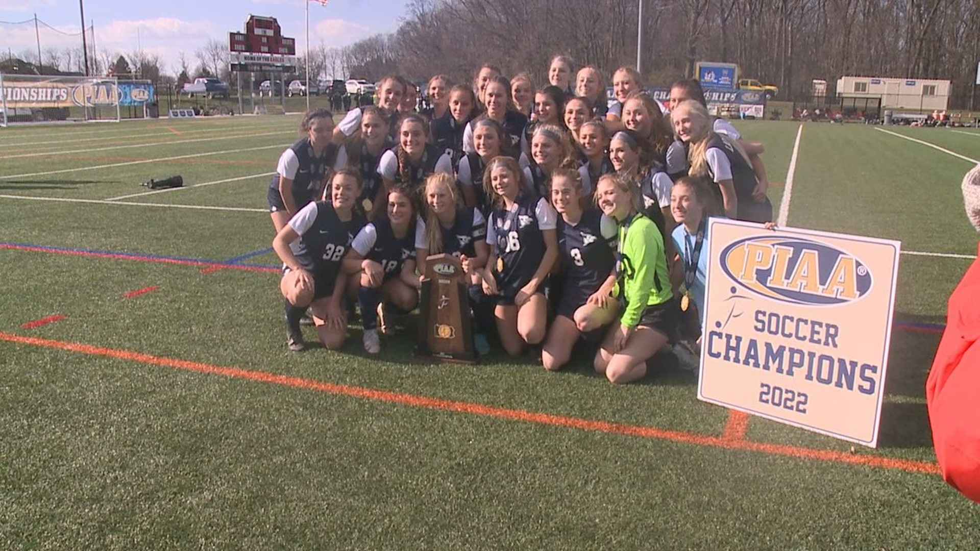 Blue Jays Win School's First-Ever State Soccer Title