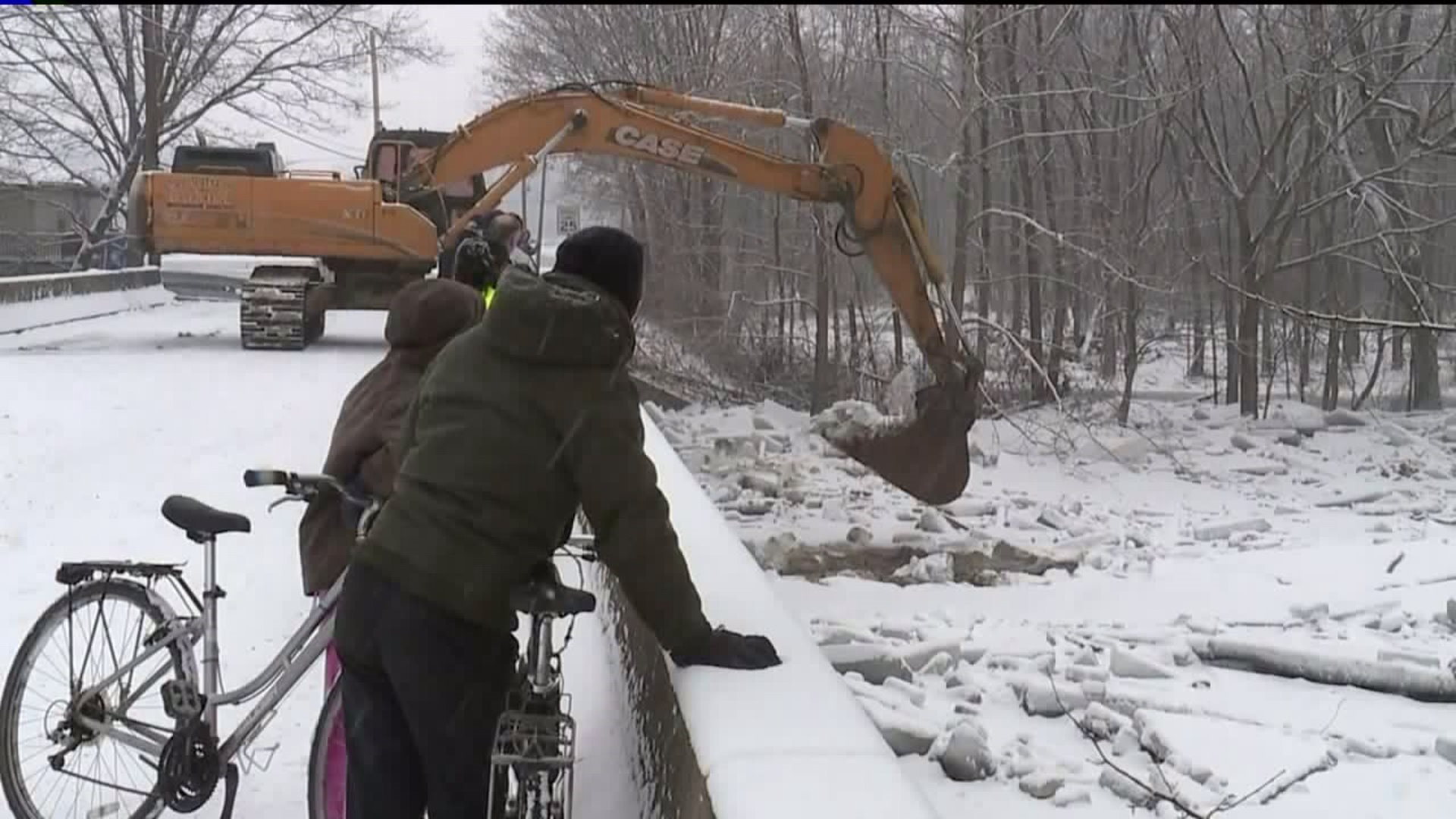 Ice Jam Cleared in Union County