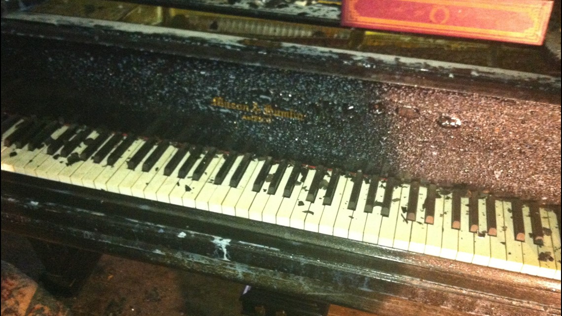 Antique Pianos Destroyed in Fire