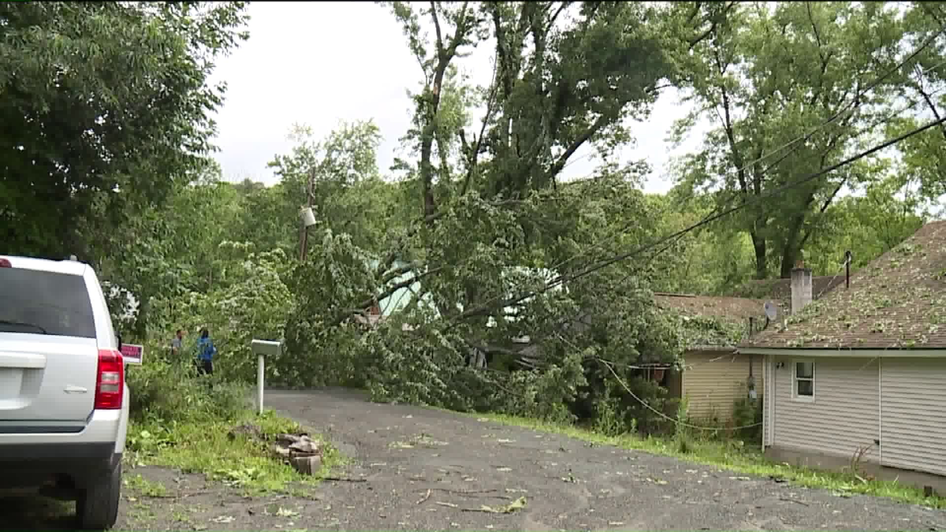 Cleanup Begins in Wyoming County After Severe Storms
