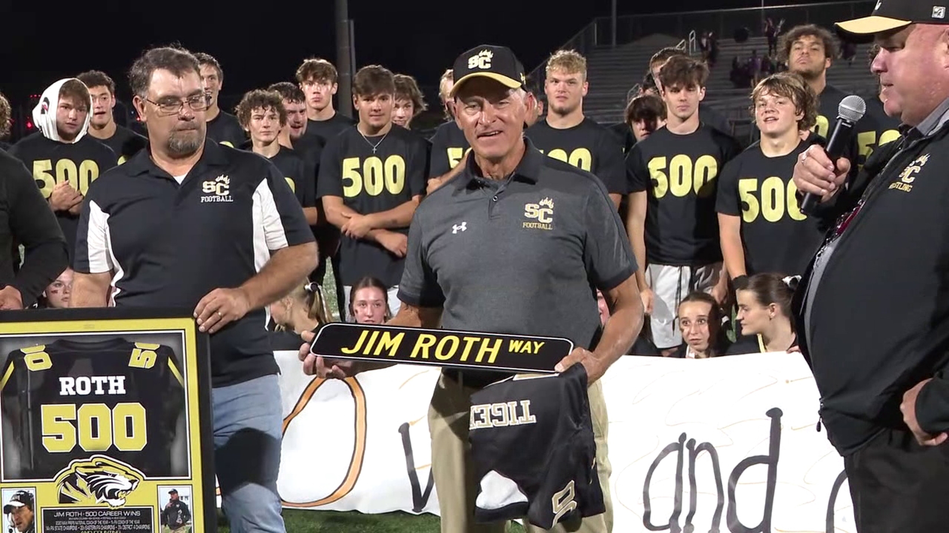 The Southern Columbia football team is no stranger to winning, but tonight's win is one for the history books.