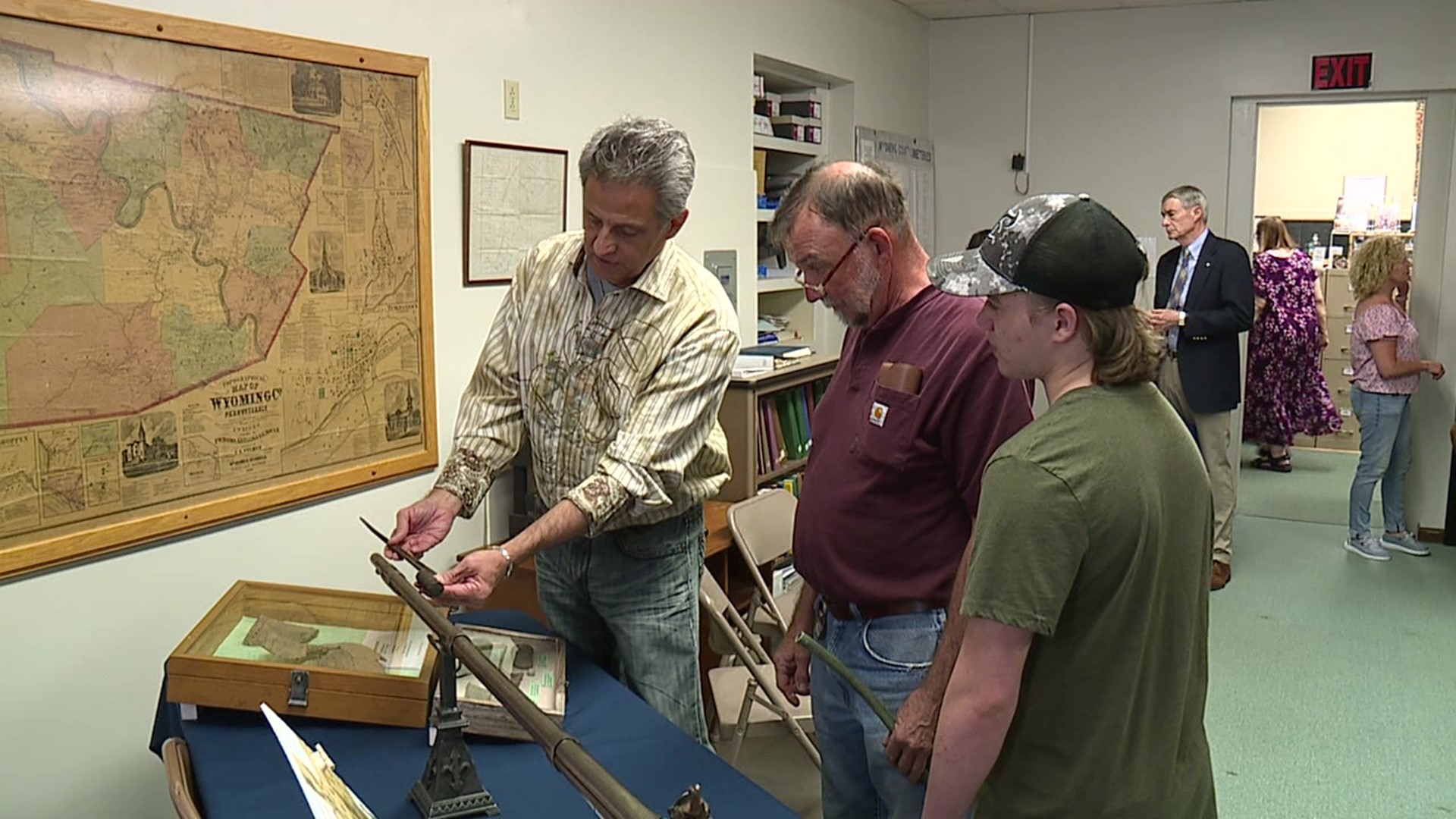 For the first time, community members were encouraged to bring artifacts and relics.