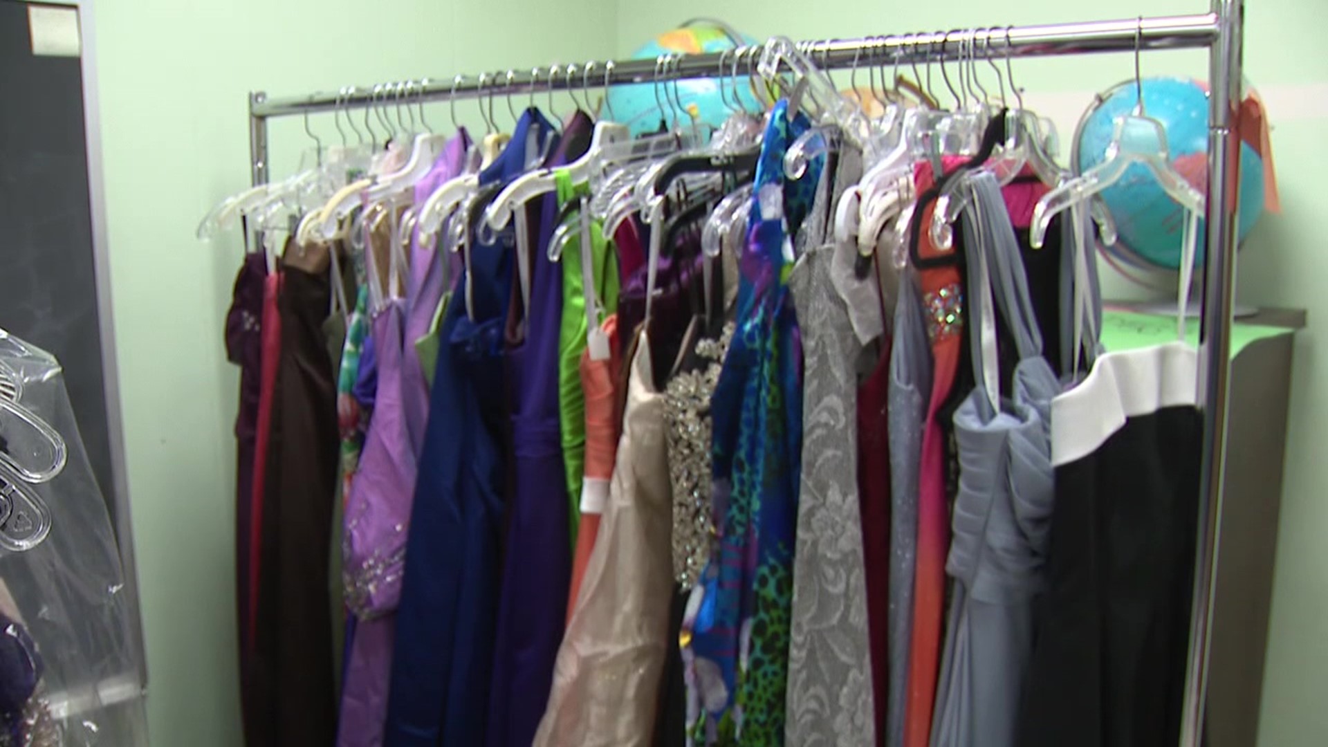 The prom dress sale is on Saturday, April 29, from noon to 3 p.m.
