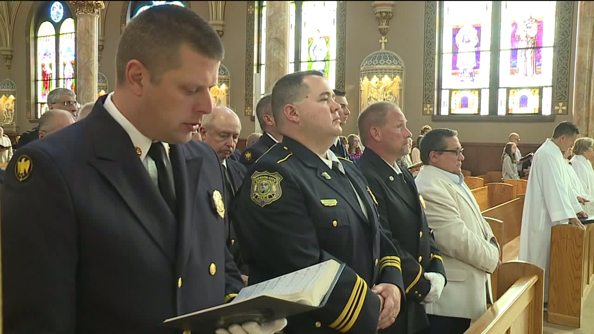 Blue Mass Honors First Responders