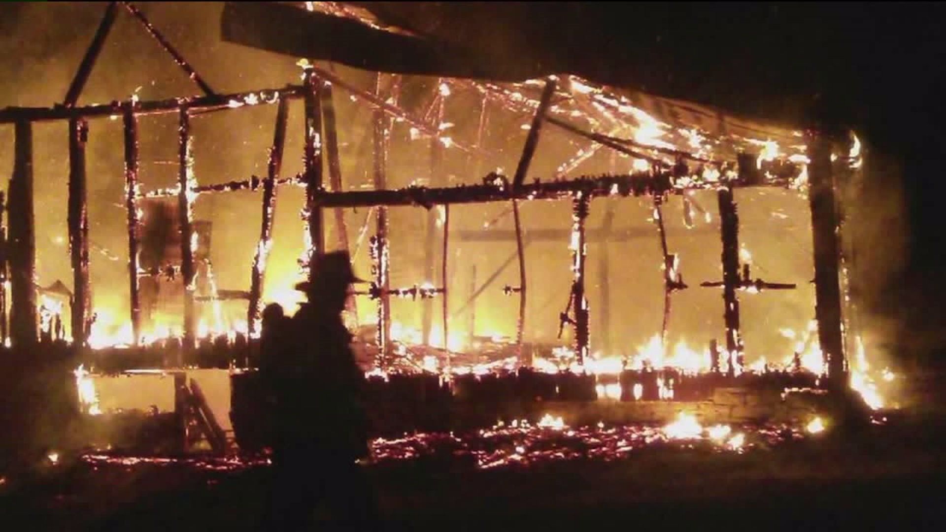 Fire Guts Barn in Northumberland County