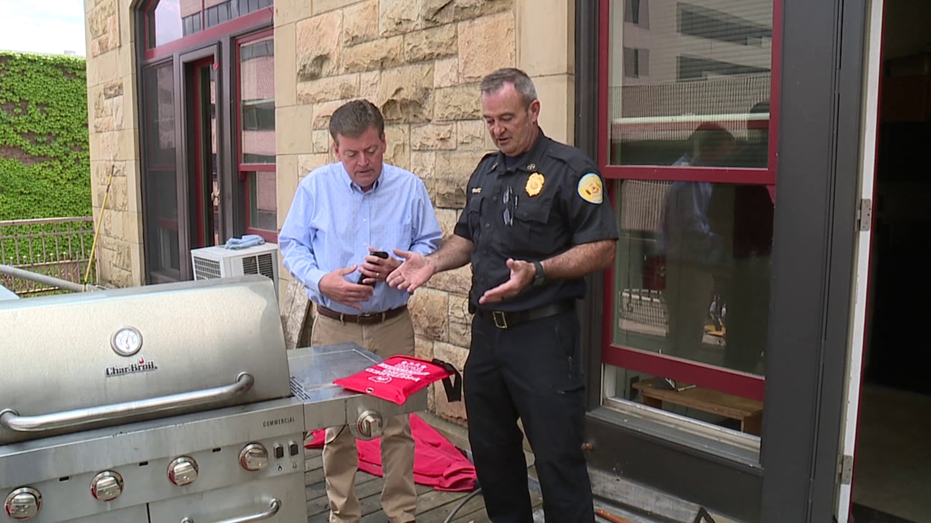 Summertime brings its own hazards, grill fires being one of them. Kurt tests a product that makers say can stifle any small fire.