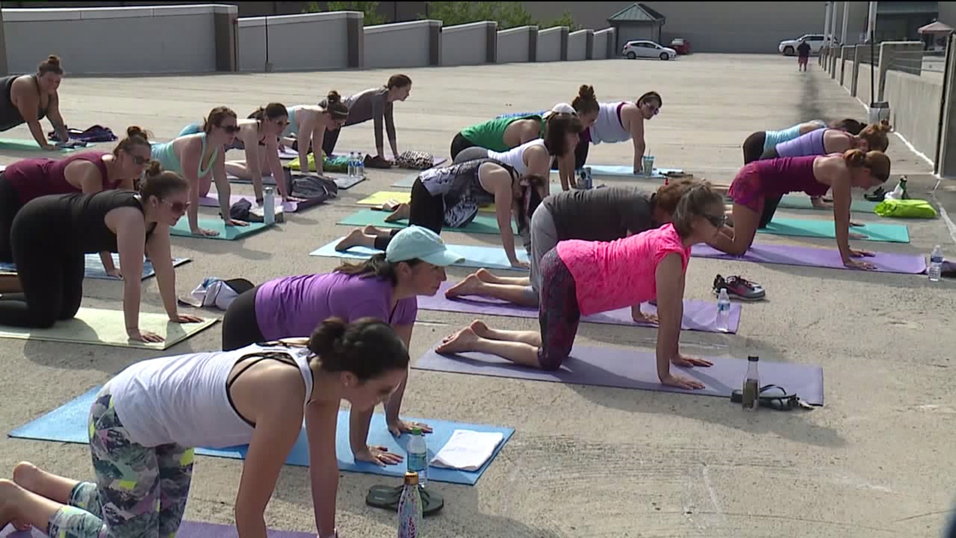 'Yoga on the Roof' a Celebration of Freedom