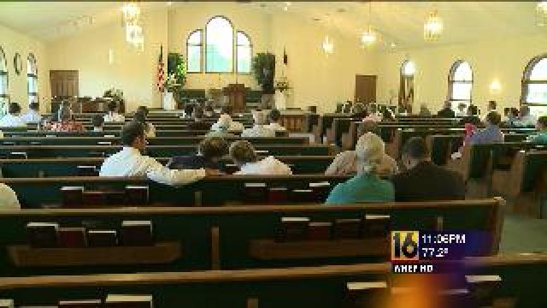 Church Comes Together To Worship After Vandalism
