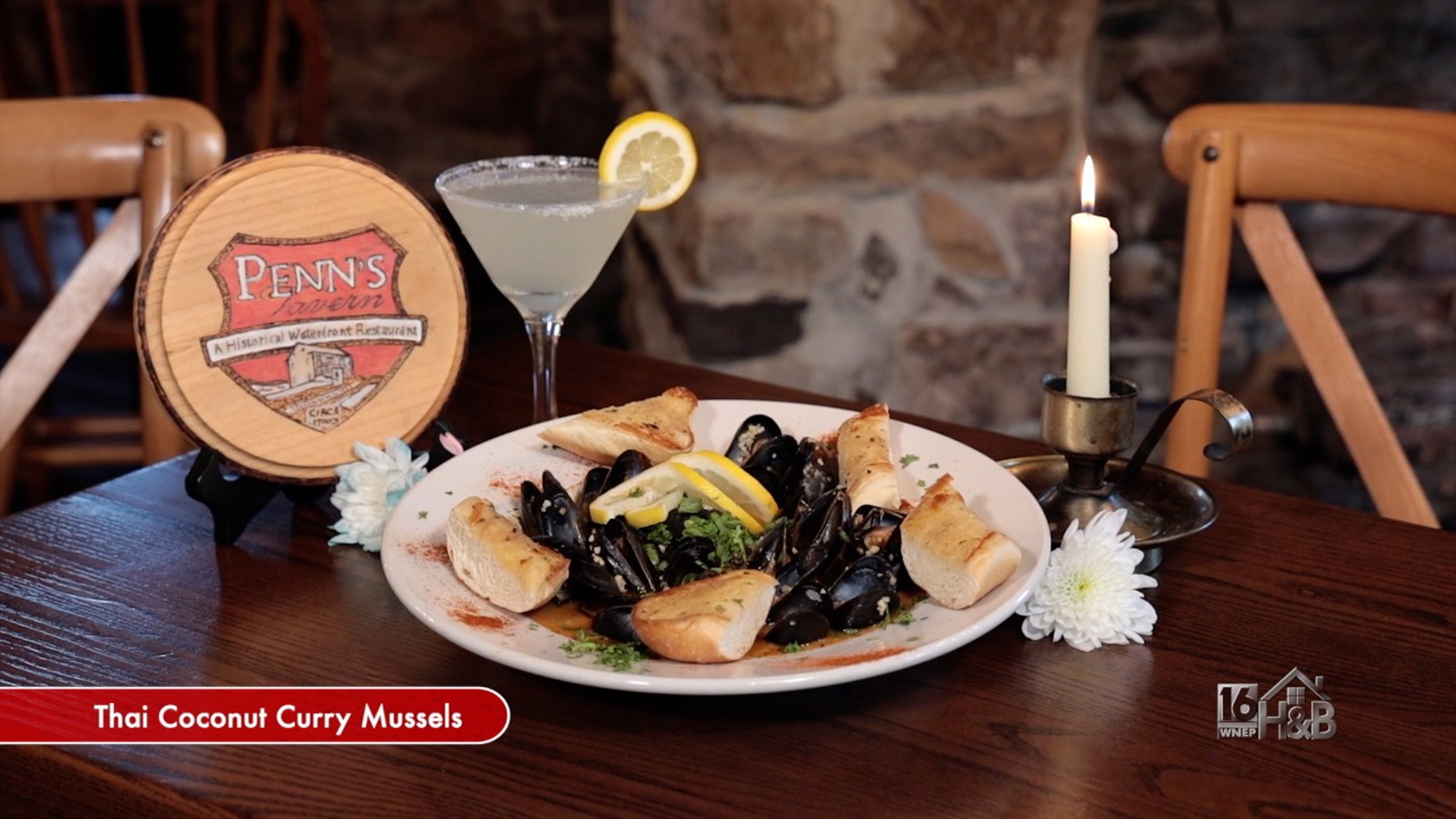 Steamed Mussels In A Thai Coconut Curry Sauce