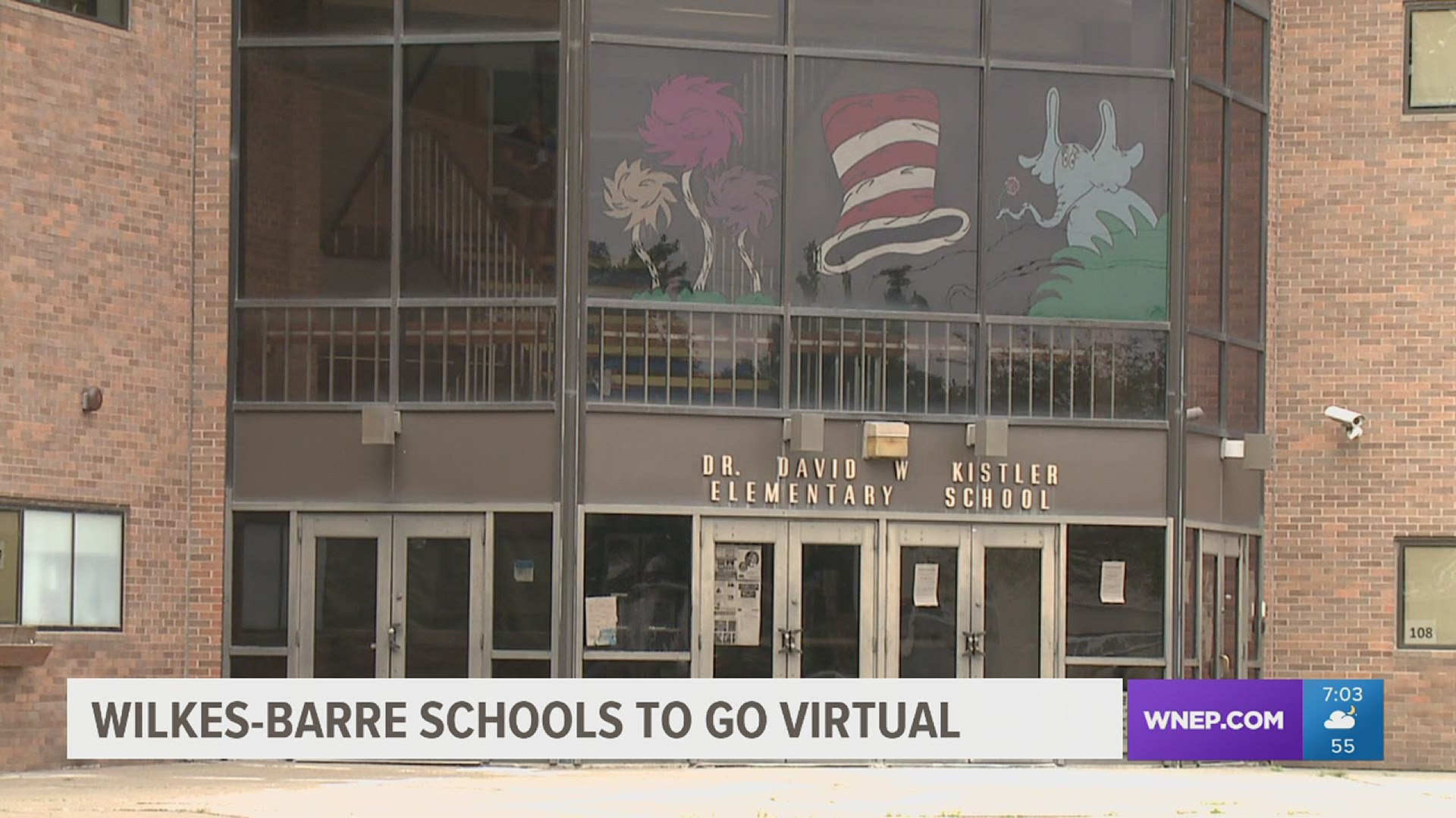 Wilkes-Barre Area School District Officials say there are multiple school buildings throughout the district that each have between two and four positive cases.