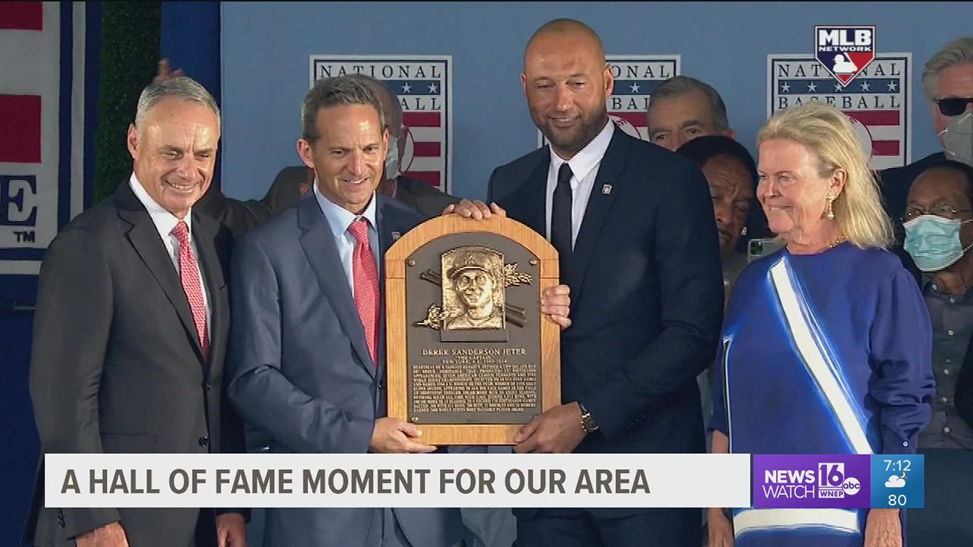 The Baseball Hall of Fame inducted four new members of the class of 2020 in Cooperstown, that included former New York Yankees captain, Derek Jeter.