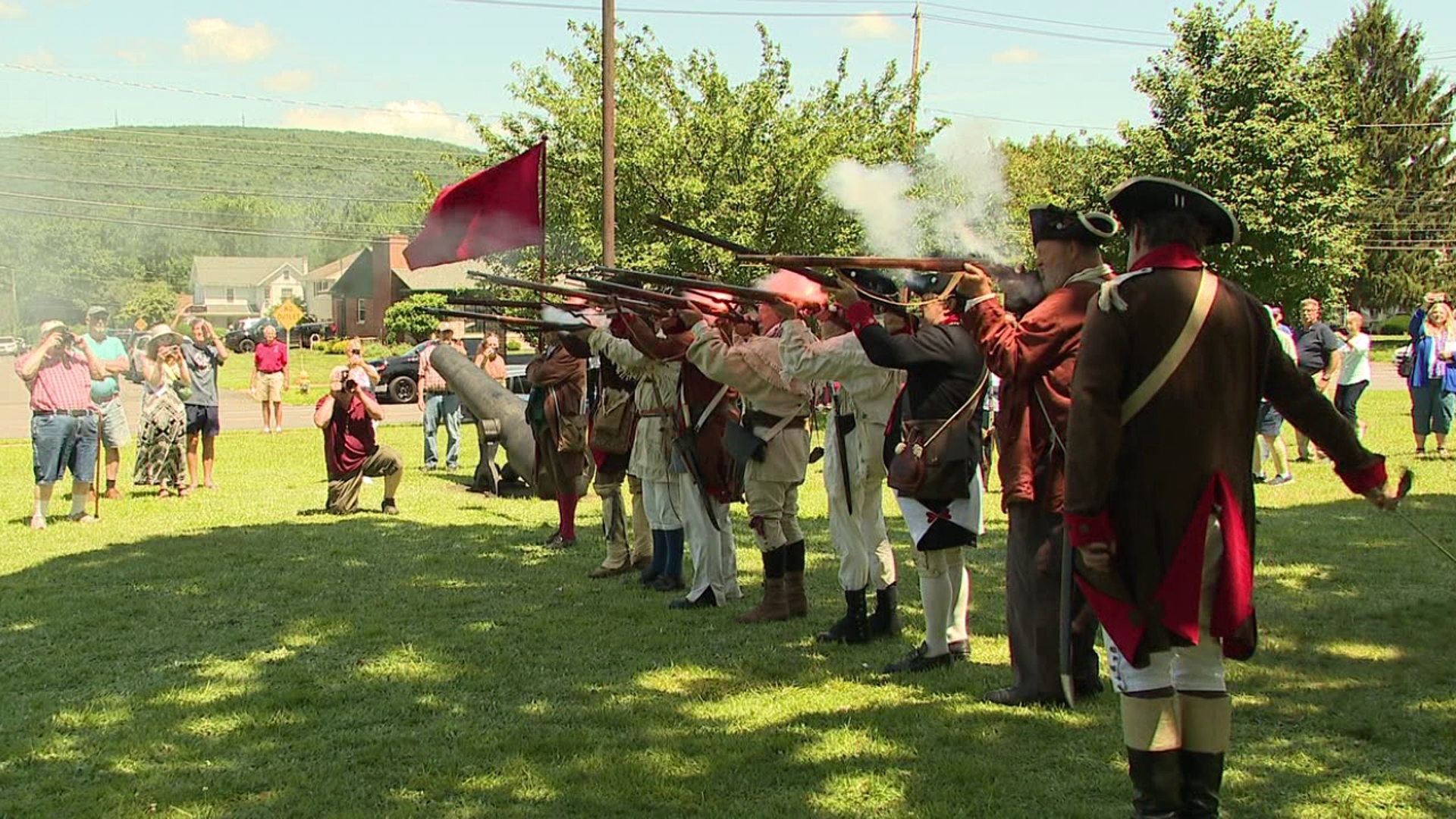 History echoes along Wyoming Avenue as residents commemorate the 247th anniversary of the pivotal Battle of Wyoming.