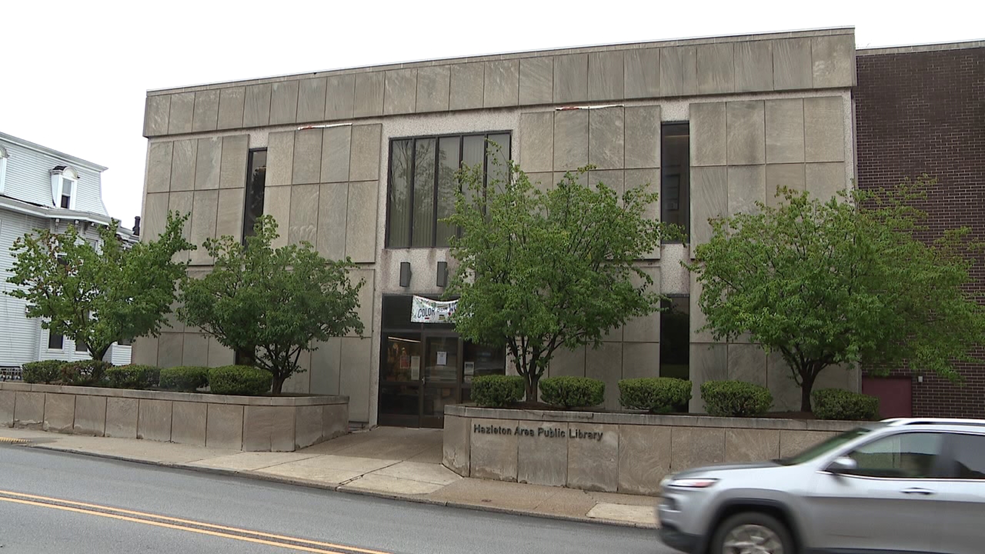 The library has been closed for three days after the former St. Paul's Church was on fire. The Hazleton Fire Department says the fire was set intentionally. 