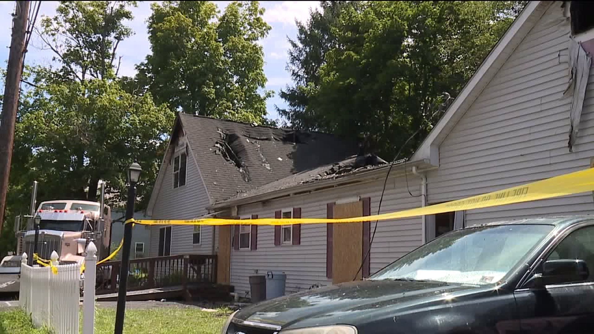 Fire Damages Home in East Stroudsburg