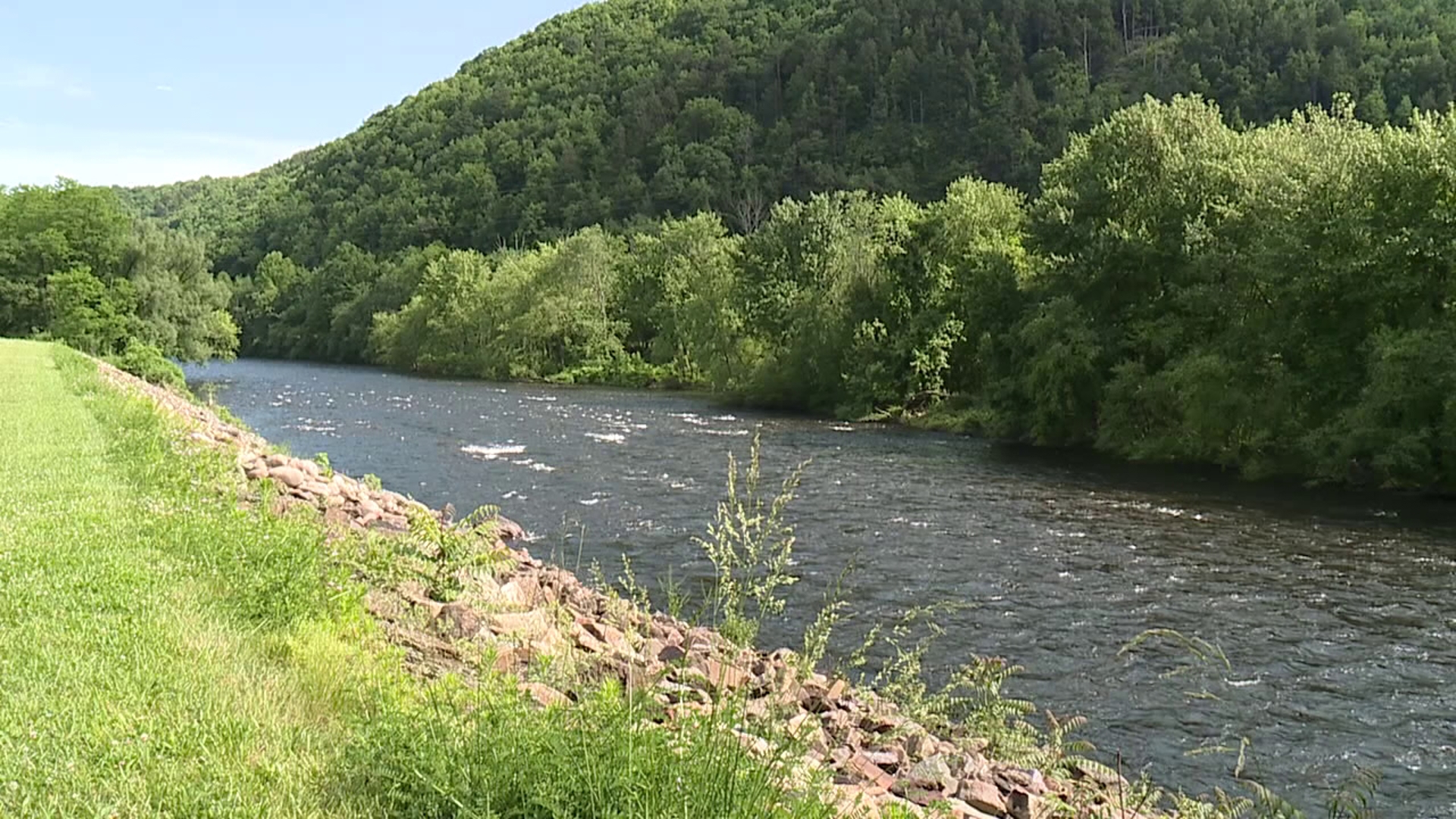 Dive teams from several agencies responded to part of the Lehigh River in Parryville Borough near Lehighton Saturday afternoon.