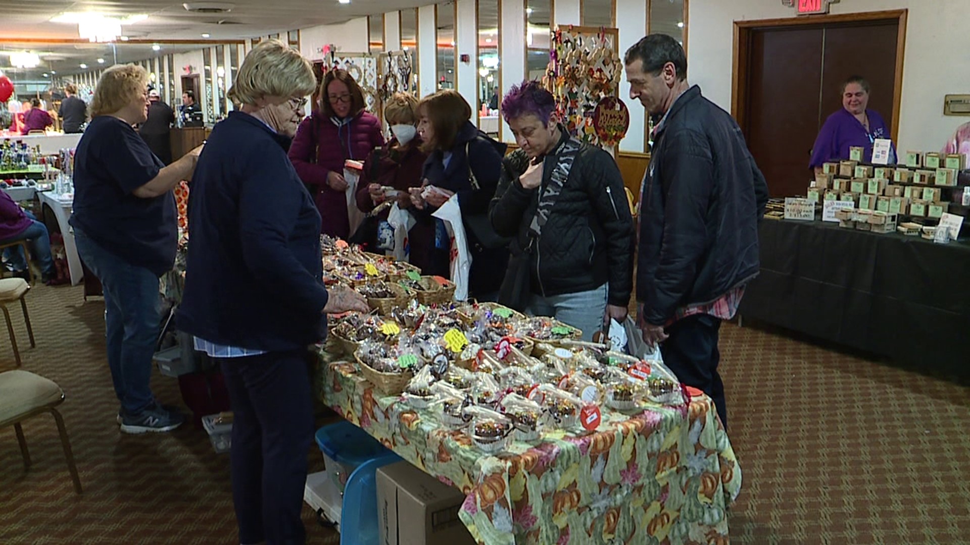 The craft fair was held at the Days Inn in Dickson City Sunday afternoon.