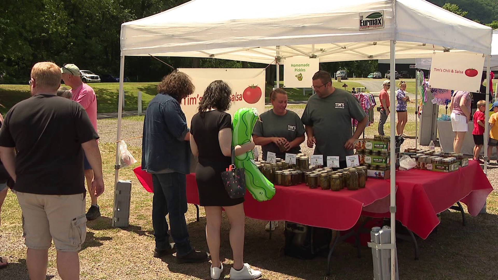 A festival in Hunlock Township was the first of its kind, celebrating all things pickled.