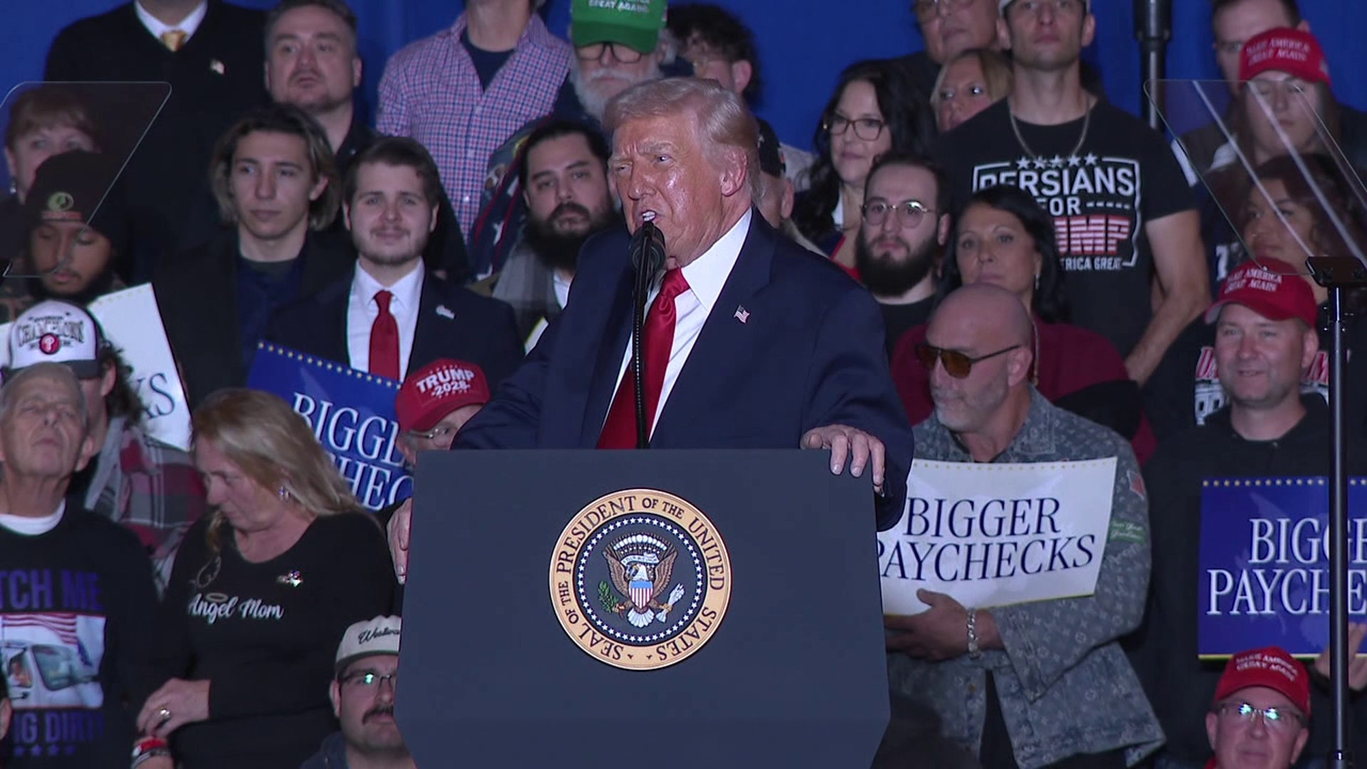 President Trump speaks on affordability, inflation in his first