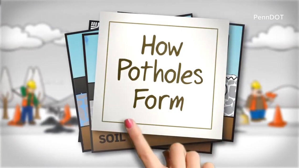 What causes potholes? The freeze-thaw cycle - Vimarsana News