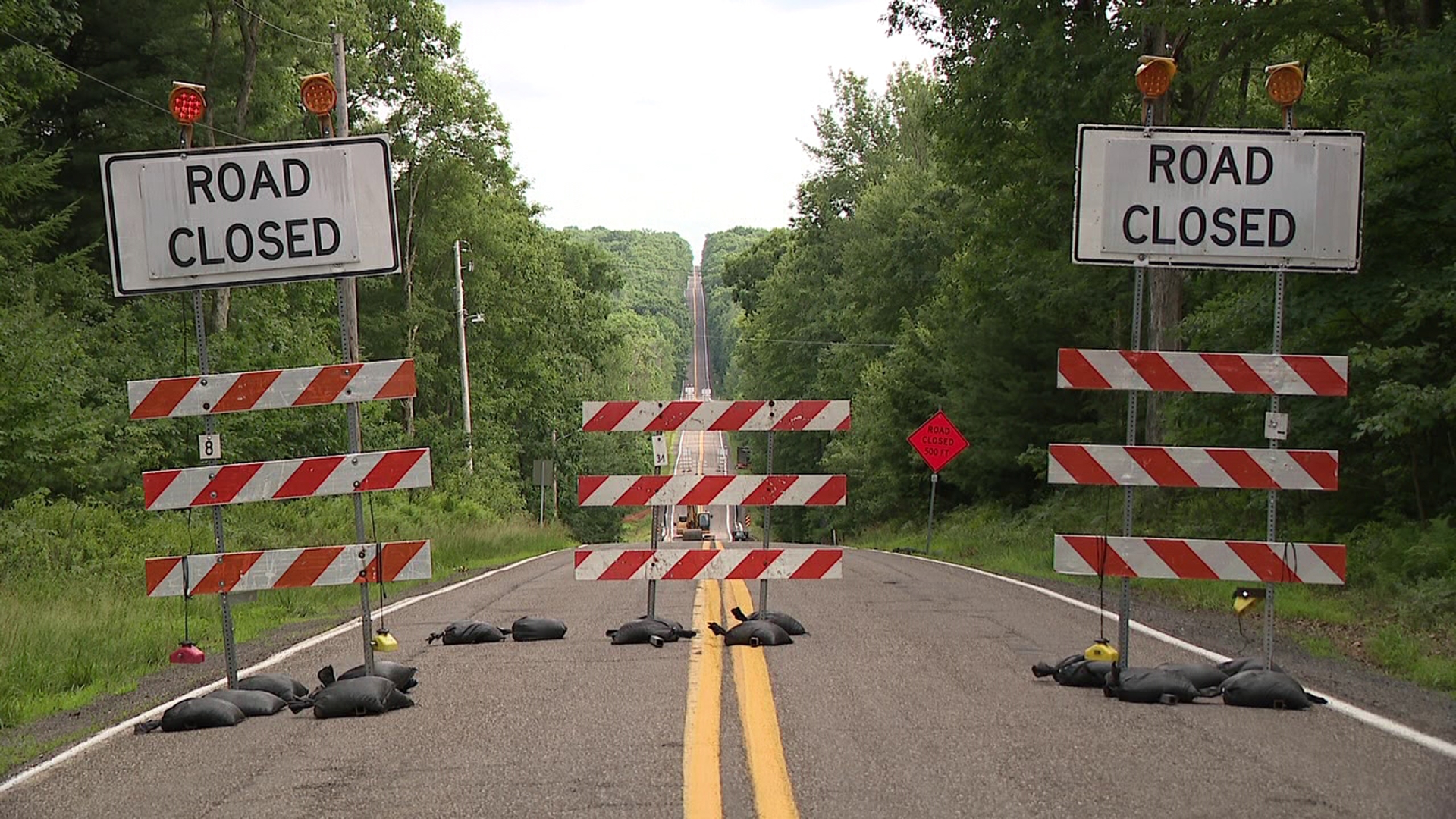 The work in Bear Creek Township is expected to delay drivers until the fall.