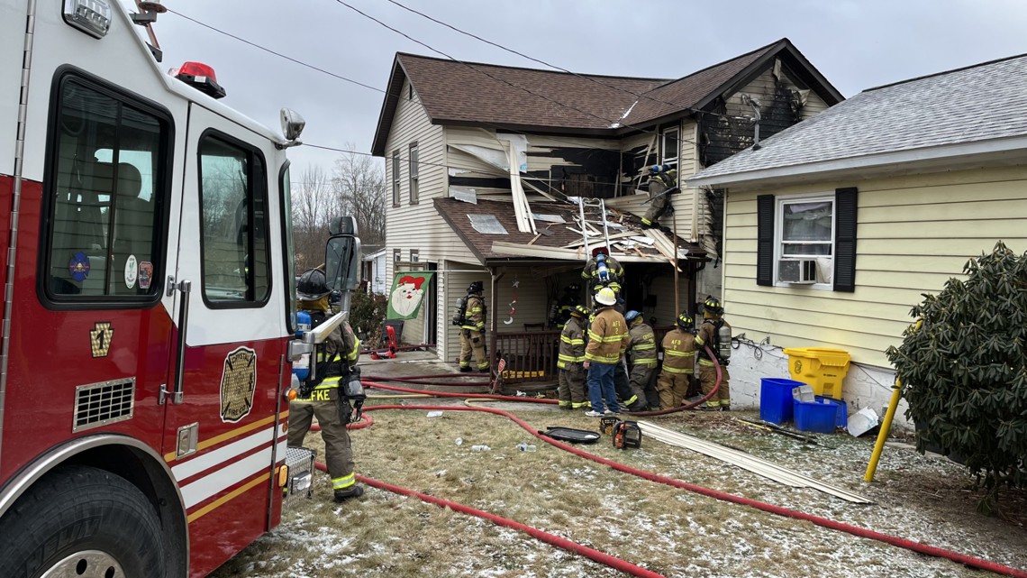 Fire damages home in Archbald | wnep.com