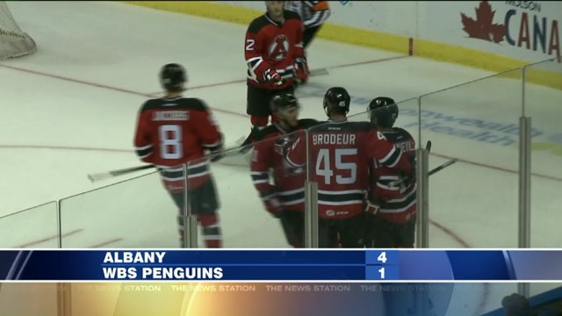 Penguins vs Albany