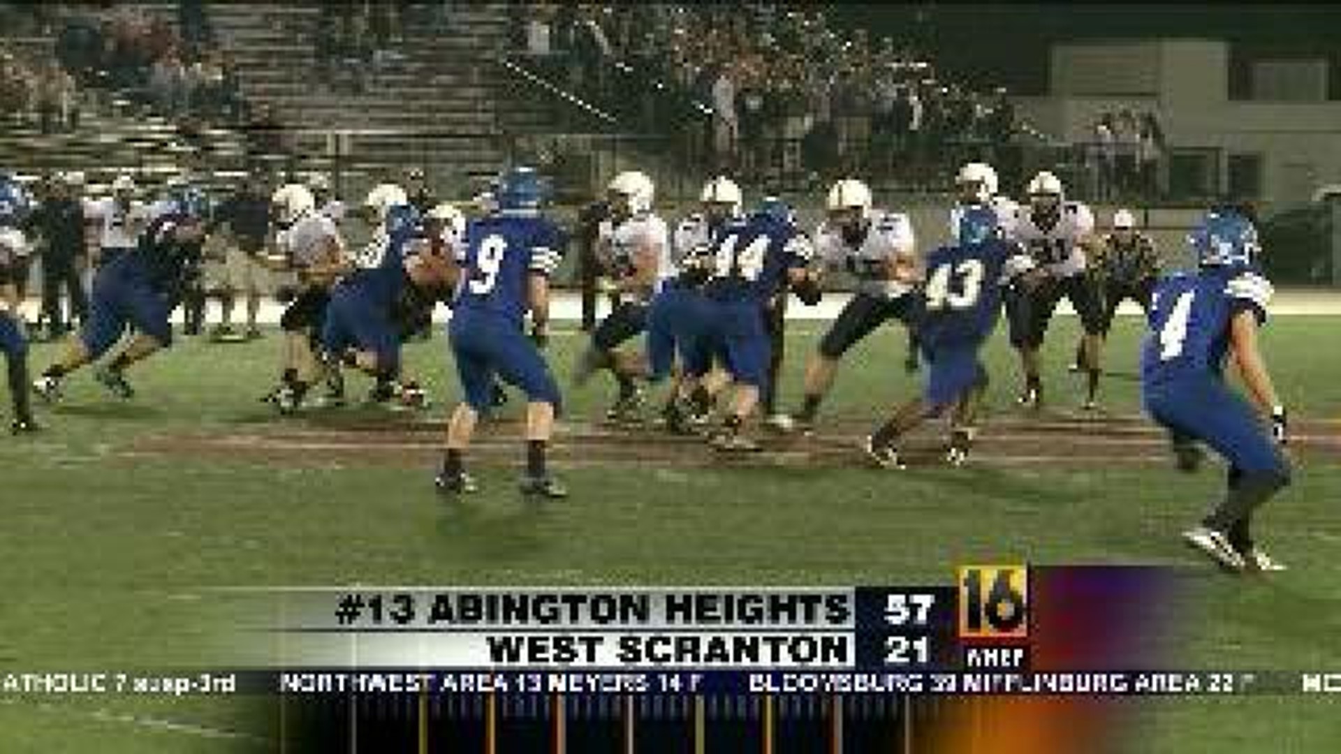 Abington Heights vs. West Scranton