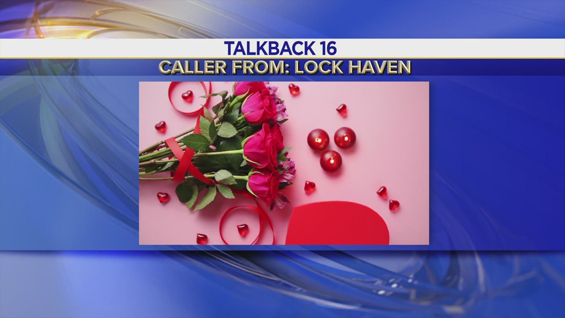 Viewers react to a call from Tuesday's Talkback segment and give comments on Valentine's Day.
