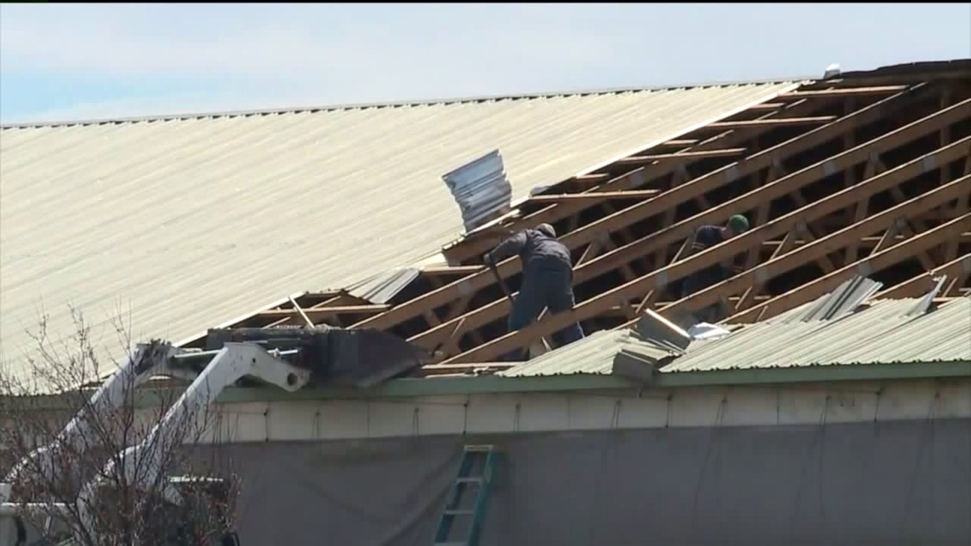 'Withstood them all but this one' - Tornado Cleanup in Union County