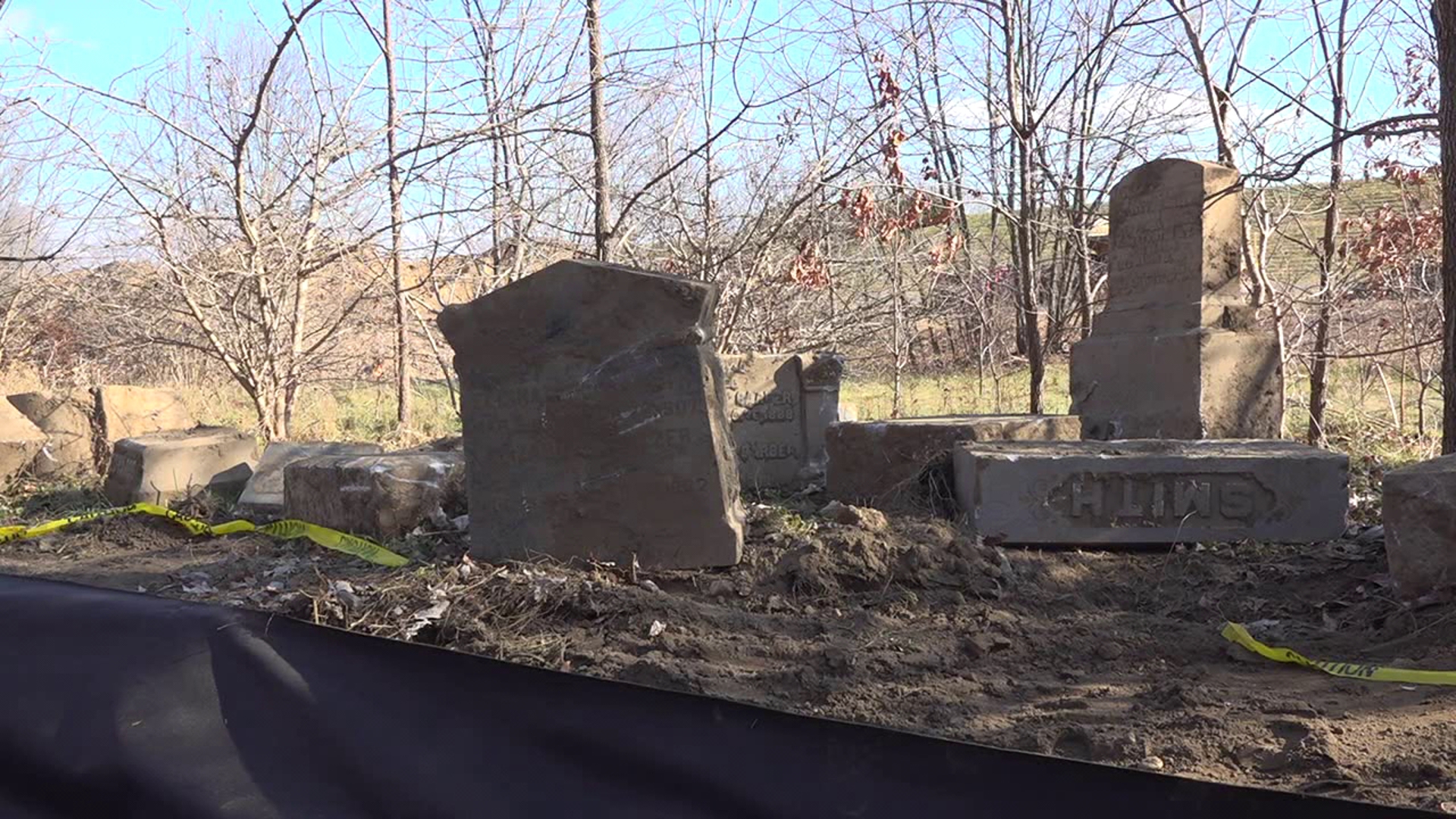 After more than 50 years these headstones swept away in the 1972 Agnes flood have been uncovered as we learn more about what's next.