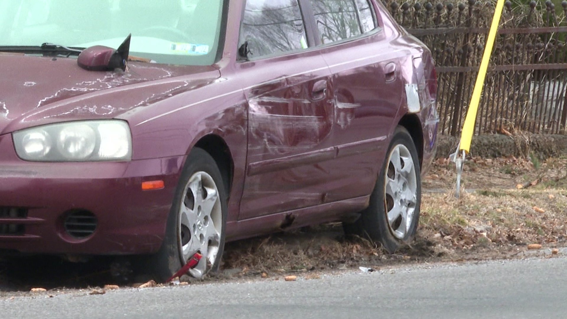 Newswatch 16's Courtney Harrison shows us the damage and what neighbors say happened.