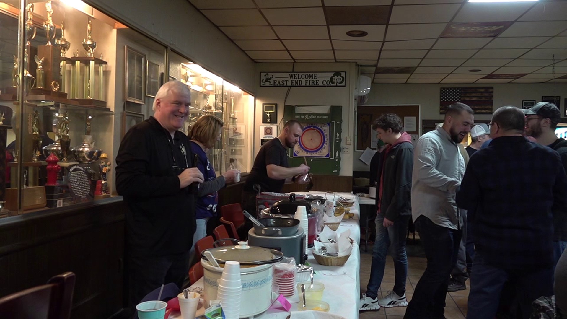 The East End Fire Company in Tamaqua is back for its 10th annual chili & boilo competition.