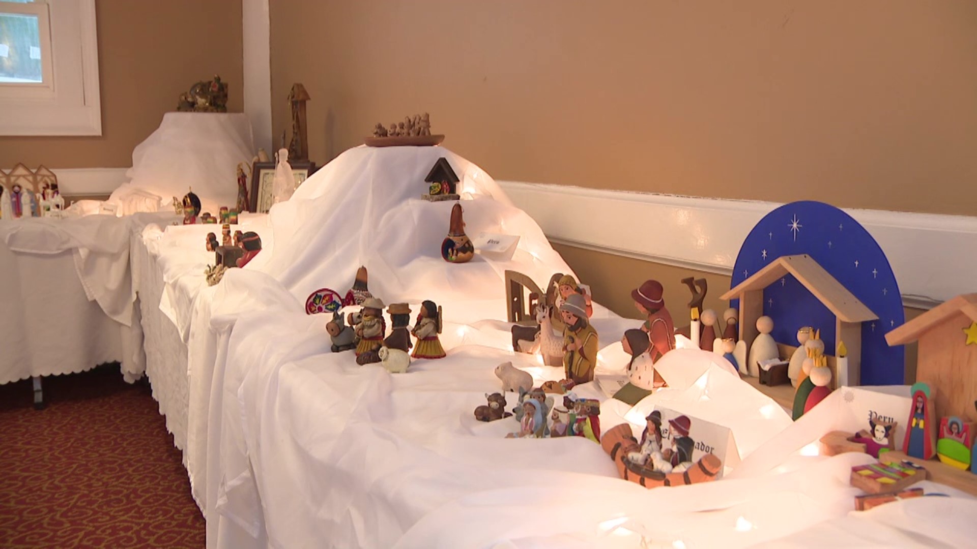 More than 100 nativities from around the world are being shown off at Shawnee Inn and Golf Resort near Marshalls Creek.