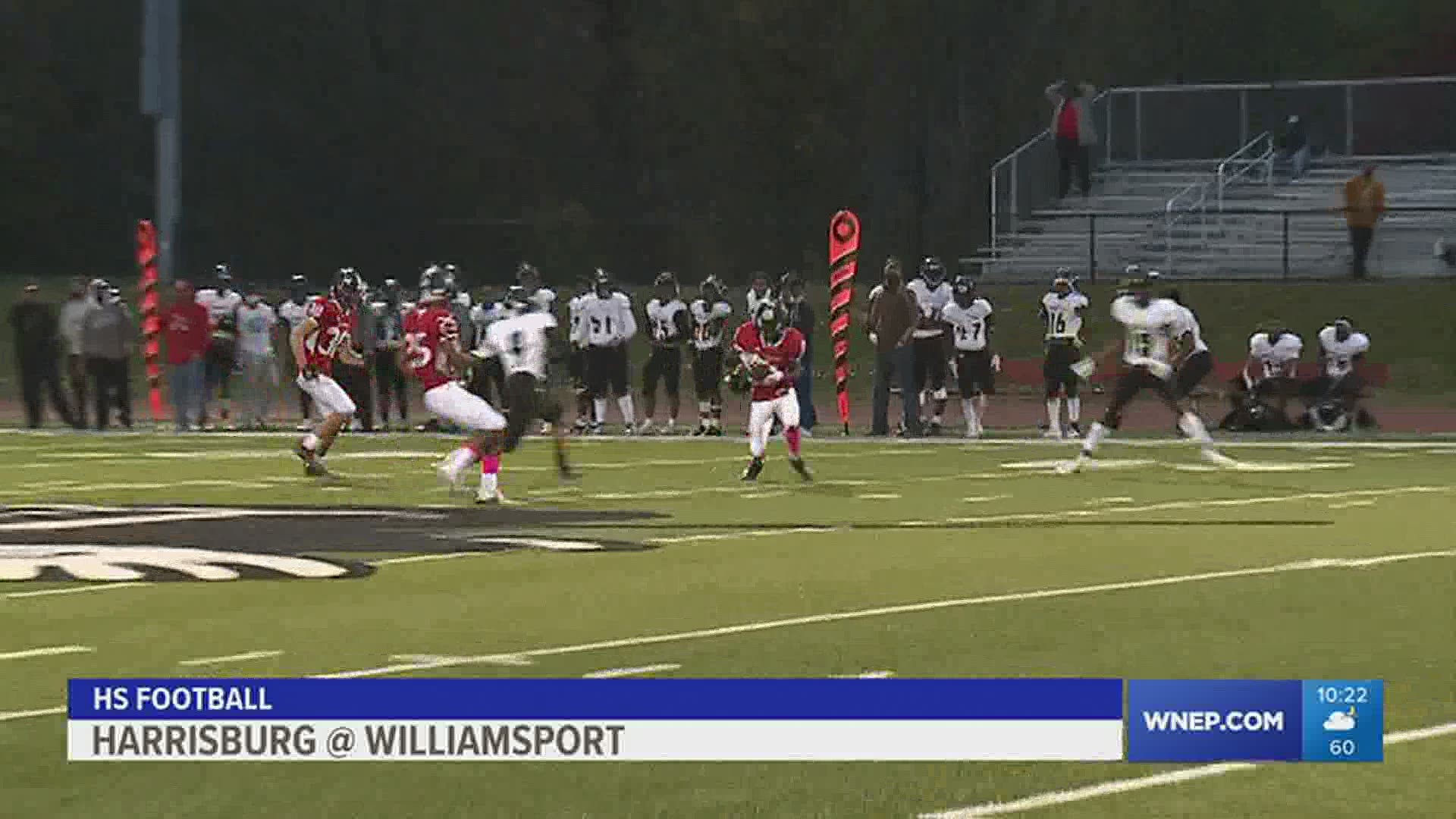 Harrisburg, up 12-0 at halftime, rolls over Williamsport 41-0 in HS football