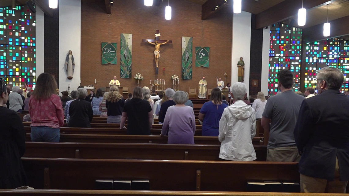 Final student mass at St. Columba's School in Bloomsburg | wnep.com