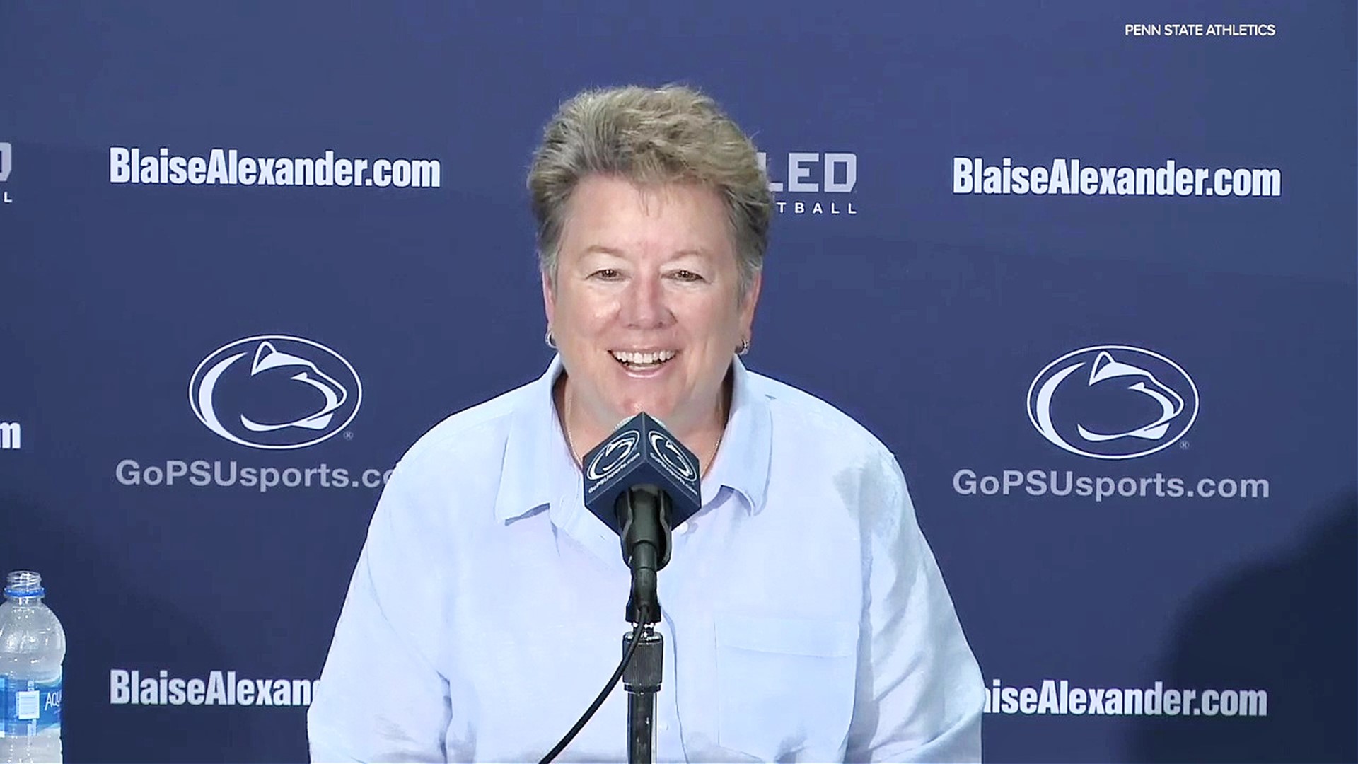 Sandy Barbour, vice president for Intercollegiate Athletics at PSU, has led the athletic department since 2014.