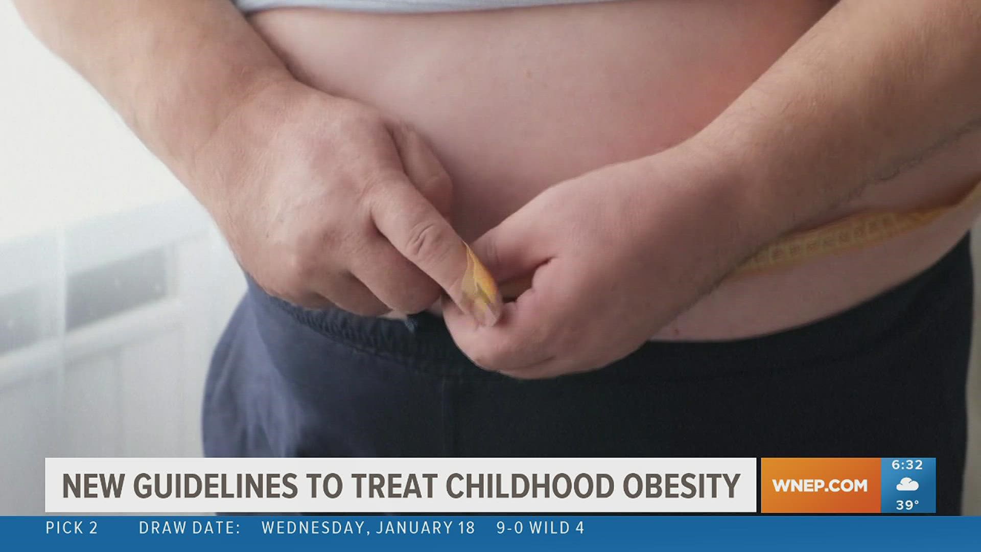 The American Academy of Pediatrics just released new guidelines on how to treat obesity, and they have area pediatricians talking.