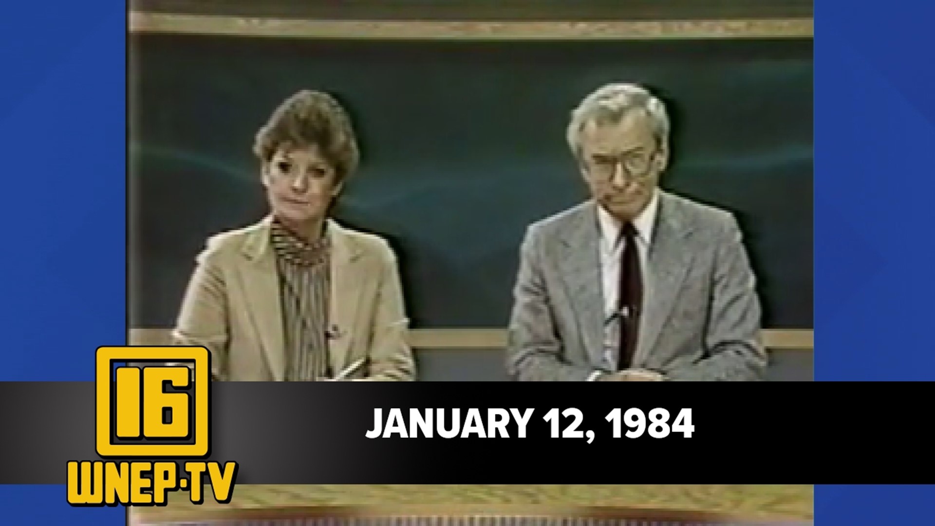 Join Karen Harch and Nolan Johannes with curated stories from January 12, 1984.