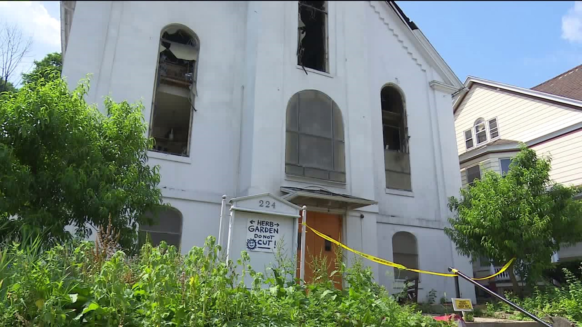 Community Remembers Former Church Destroyed by Fire