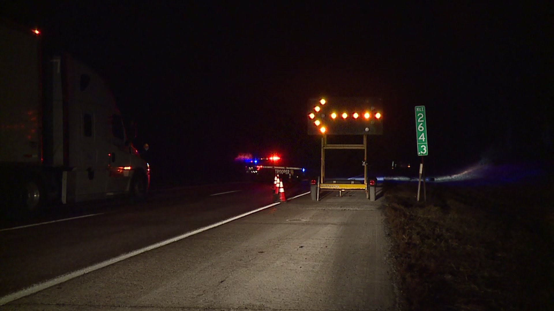 Crash Temporarily Shuts Down Interstate 80 Eastbound Near Hazleton