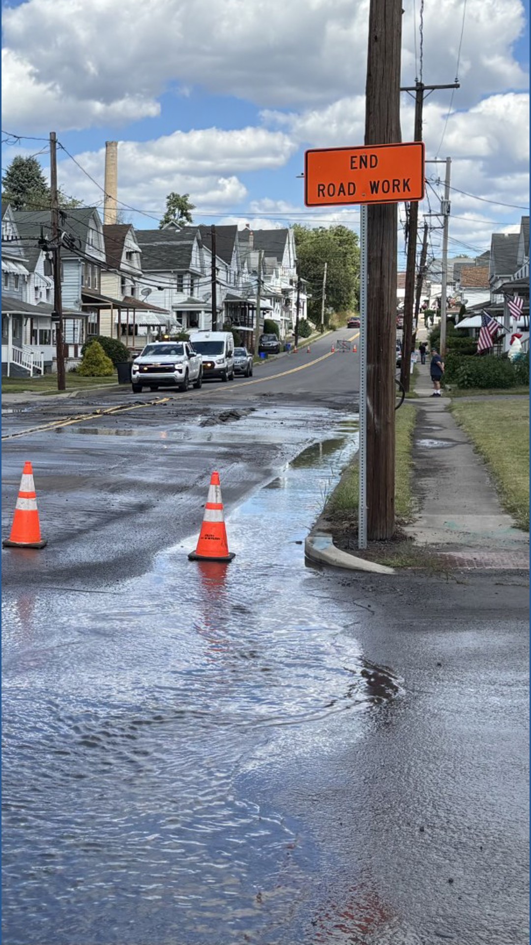 Road closed after water main break in Hanover Township | wnep.com