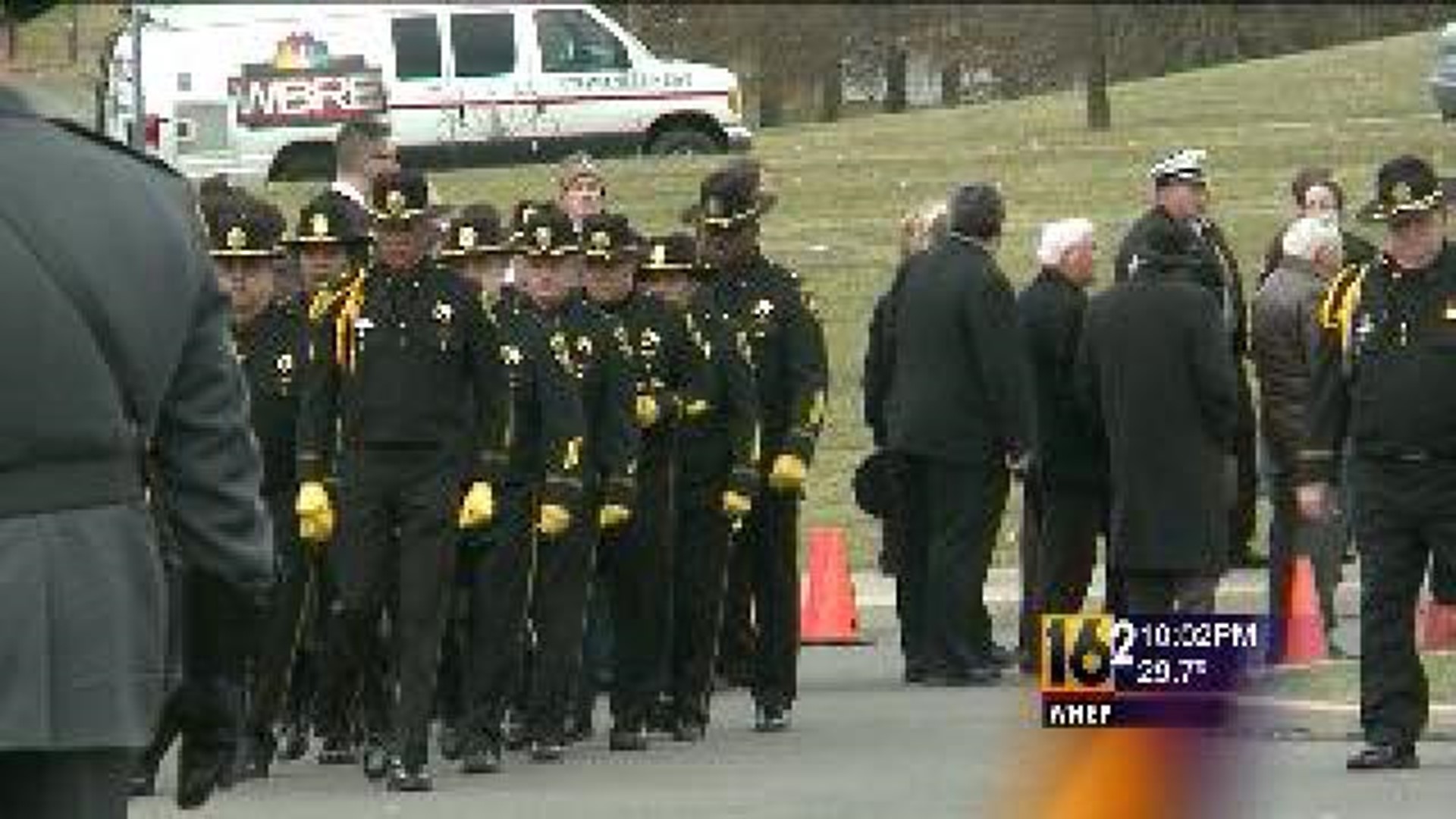 Hundreds Attend Services For Fallen Corrections Officer