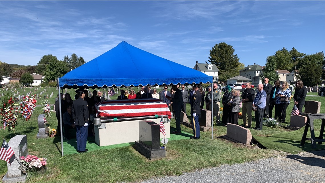 Celebrated World War II veteran Clarence Smoyer laid to rest in Carbon County