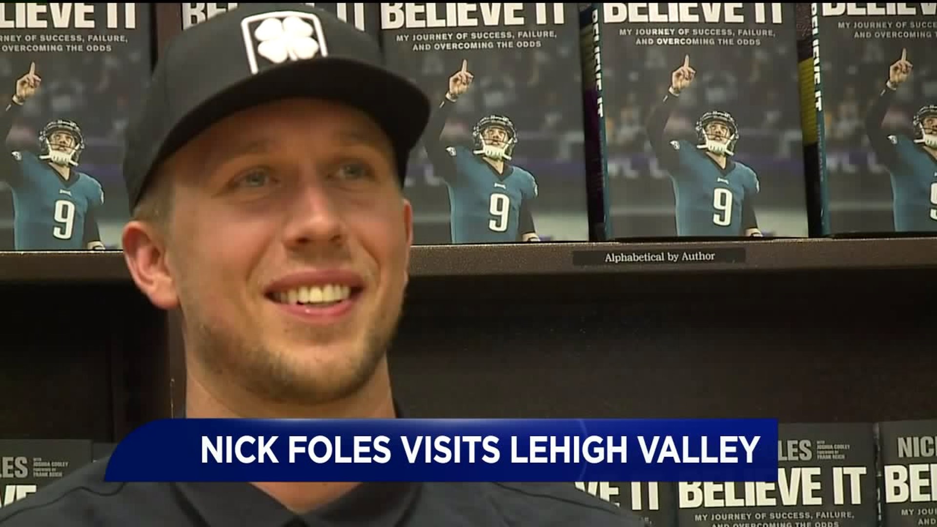 Eagles championship QB Nick Foles coming to central Pa. book signing
